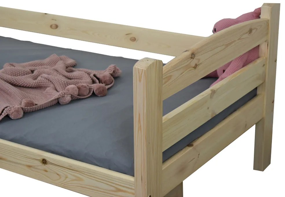 FA Detská posteľ Oľga 5 (200x90 cm) s úložnými priestormi - viac farieb Farba: Grafit