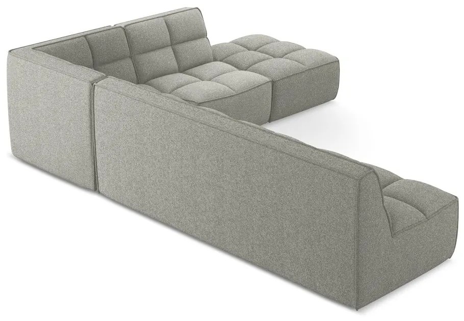 Svetlosivá modulárna rohová pohovka (variabilná) Kalai – Makamii