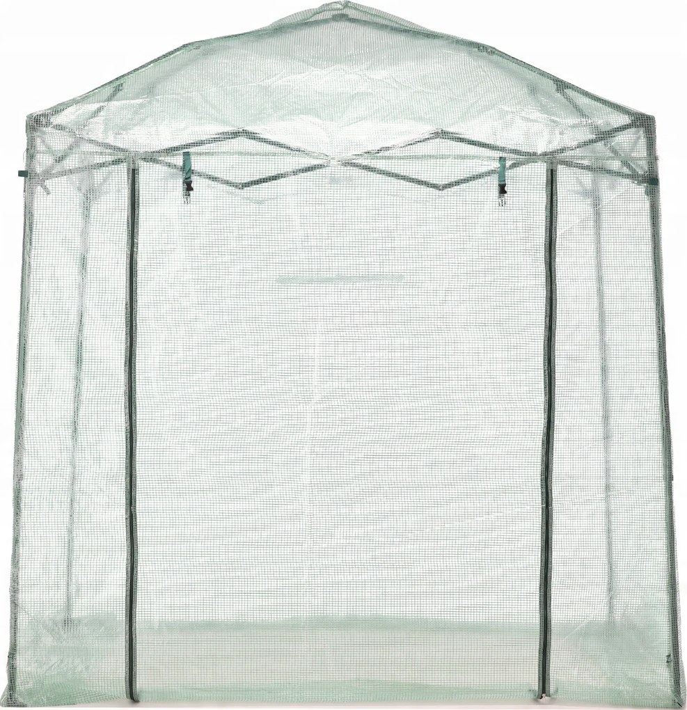 Garden Line Skladací záhradný tunel na pestovanie 2 x 1,37 x 2,34 m, zelený, s taškou