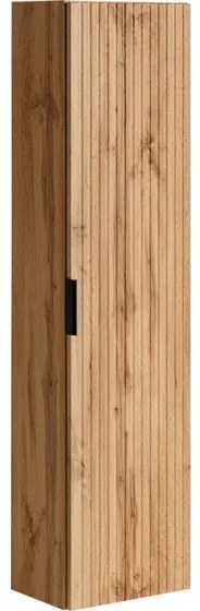 Kúpeľňová zostava Casad 80 cm so skrinkami, umývadlom a zrkadlom dub wotan