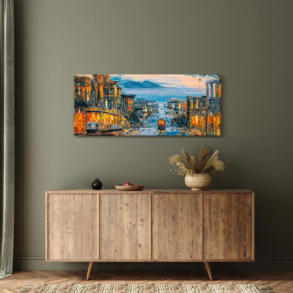 Obrázok - Cable Car, San Francisco (120x50 cm)
