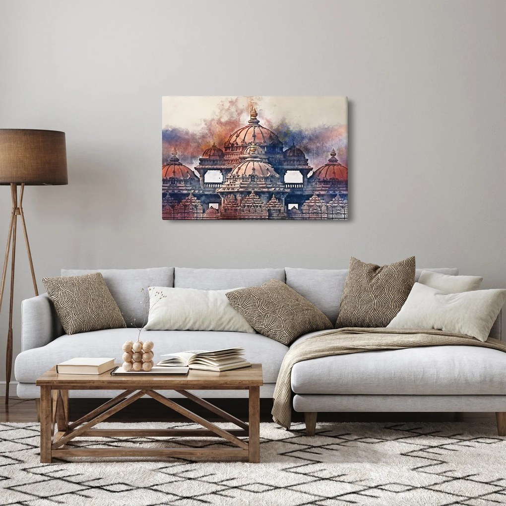 Obraz - Akshardham, Nové Dílií, India (90x60 cm)