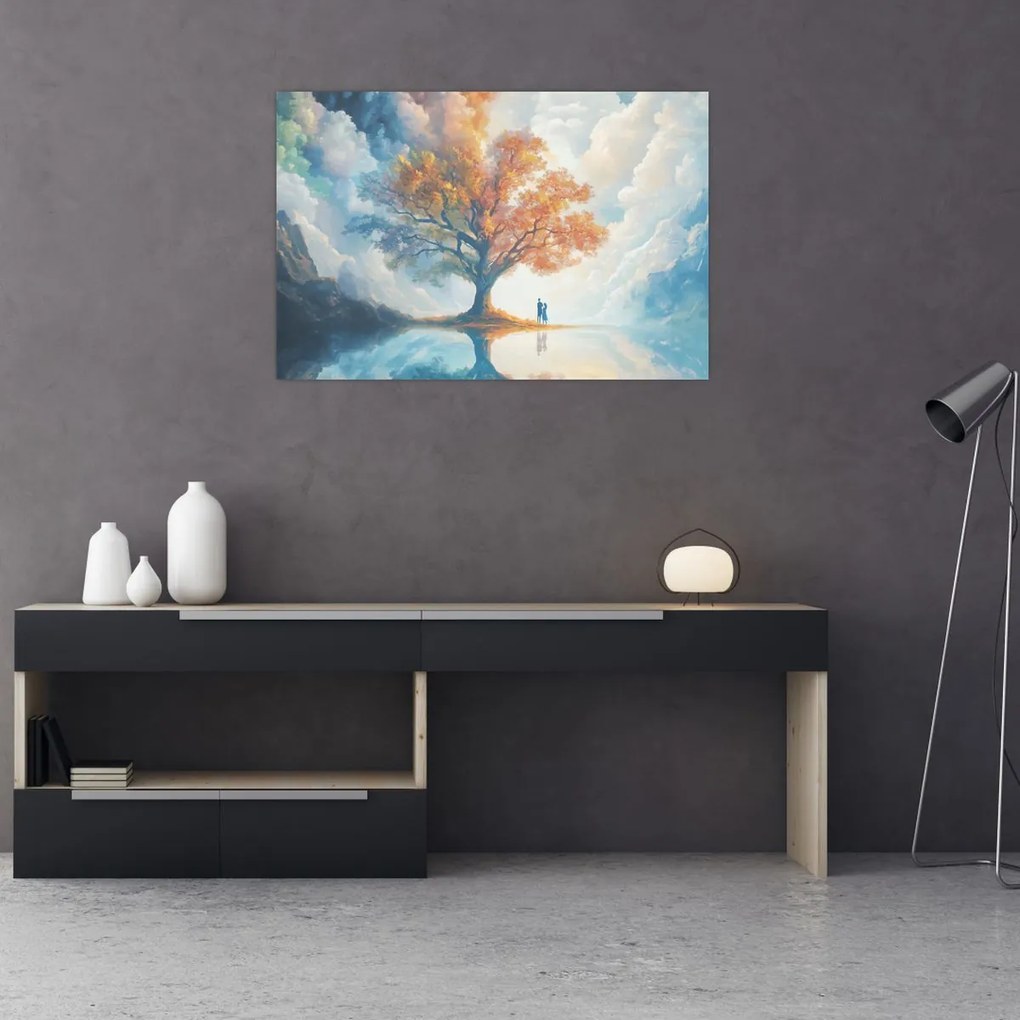 Obraz – Strom života a lásky (90x60 cm)