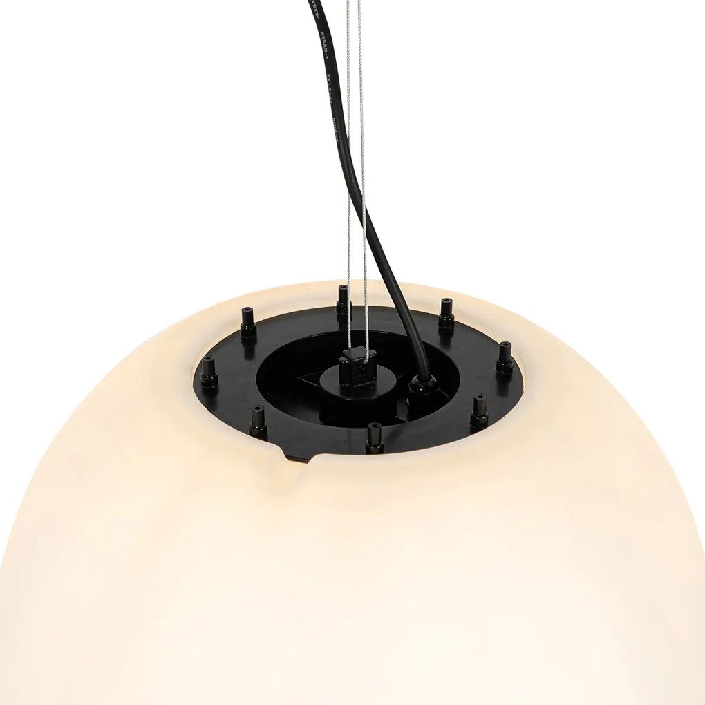 Inteligentná vonkajšia lampa biela 45 cm IP65 vrátane WiFi A60 - Nura