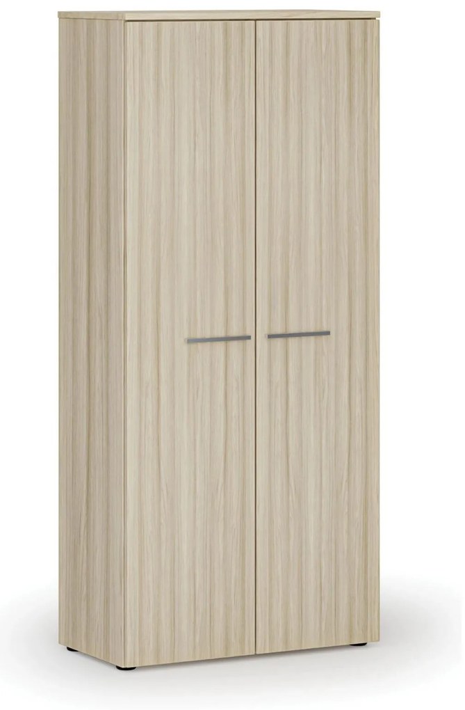 Šatníková skriňa s výsuvom PRIMO WOOD, 800 x 420 x 1781 mm, dub prírodný