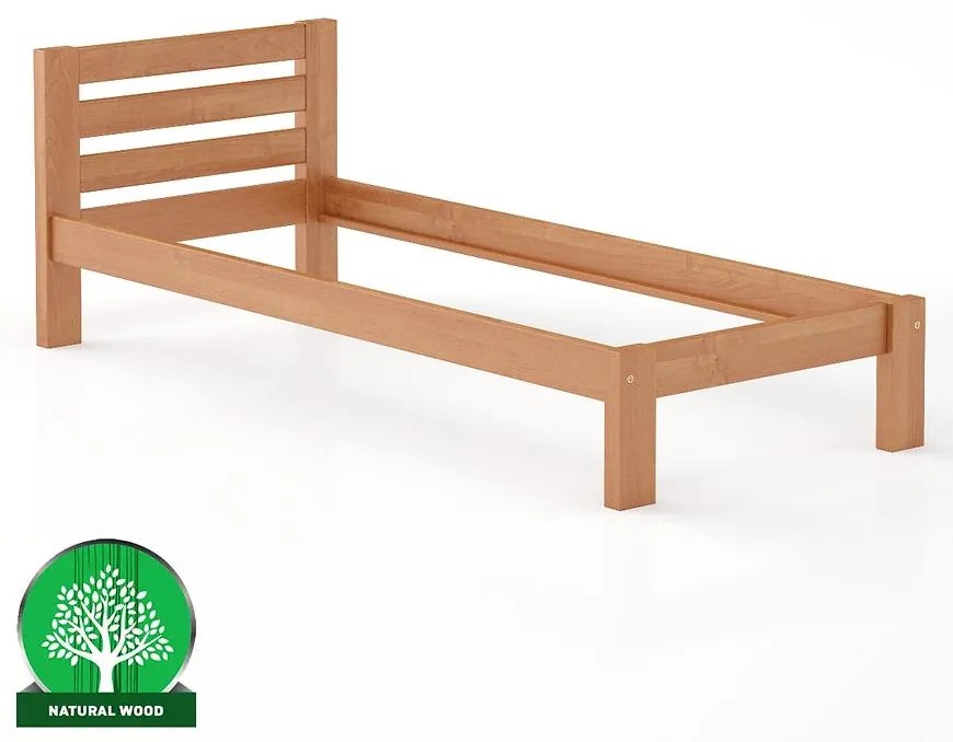 Posteľ borovica LK127–90x200 jelša