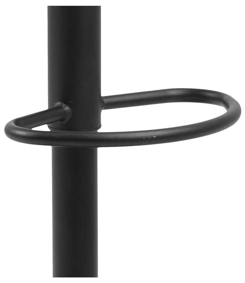 Zelená čalúnená barová stolička s nastaviteľnou výškou (výška sedadla 62 cm) Finch – Actona