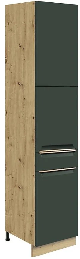 Skrinka do kuchyne Glamour19d Green