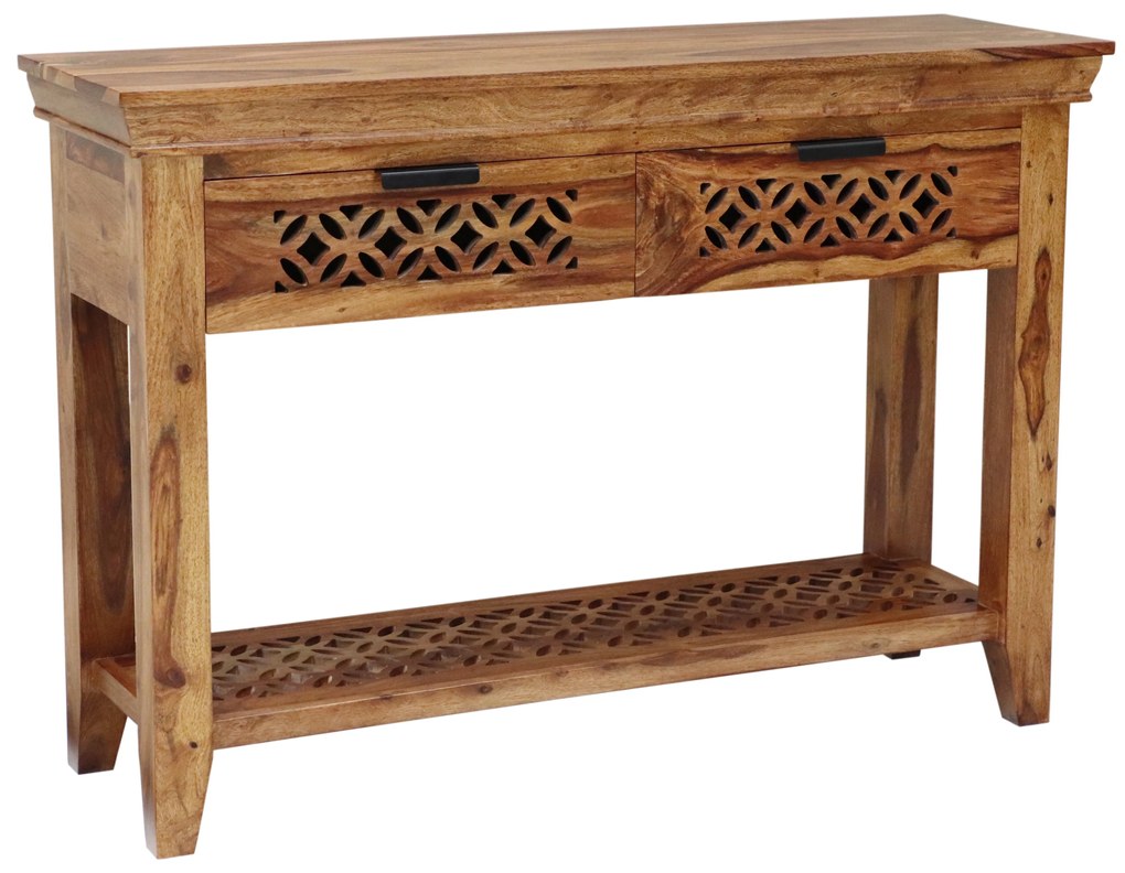 furniture-nabytek.cz - Toaletný stolík drevený z masívu palisander 110x76x35