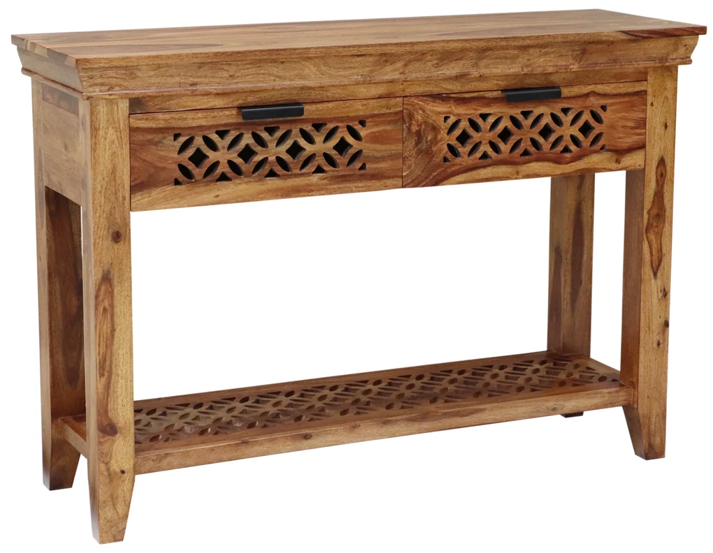 furniture-nabytek.cz - Toaletný stolík drevený z masívu palisander 110x76x35