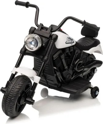 Elektrická motorka STAR biela