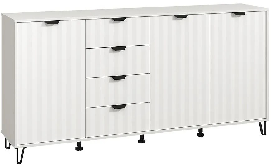 Komoda Brest 4k4f Biely 11013621