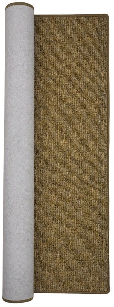 Vopi, Behúň na mieru Alassio zlatohnedý, šíre 40 cm, hnedá, chodba / predsieň