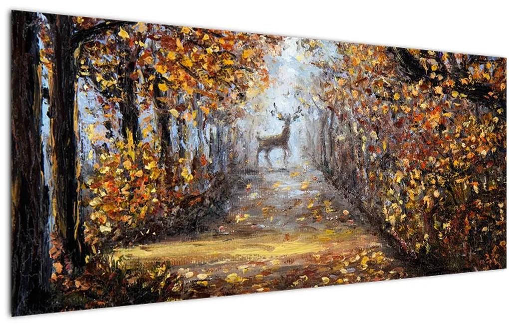 Obraz - Duch lesa (120x50 cm)