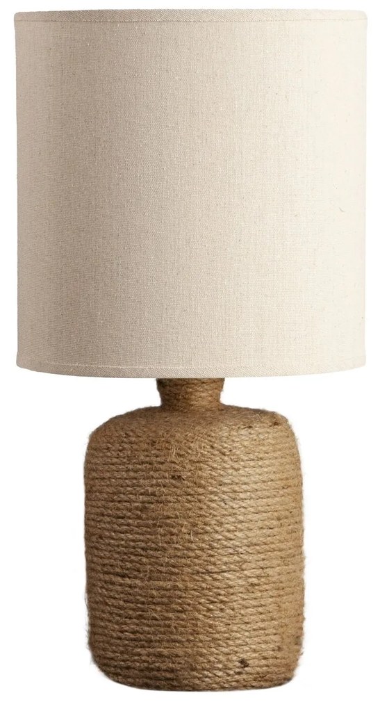 DEKORAČNÁ LAMPA NIKA (02) (FI) 23X46 CM KRÉMOVÁ
