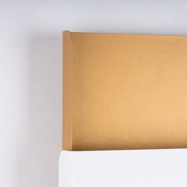 Sollux SL.1353 - Nástenné svietidlo DURLIN 2xG9/8W/230V zlatá/biela