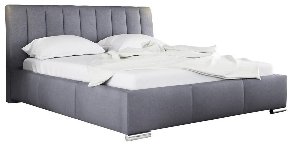Posteľ Mayoro, Rozmer postele: 140x200, Dostupné poťahy: ekokoža Soft 011 (čierna)