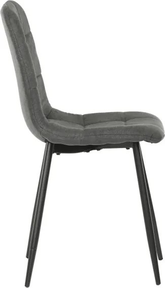 Jedálenská stolička sivá CT-281 GREY2