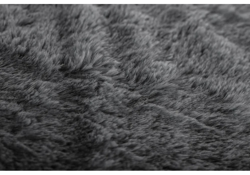 Sivá deka z umelej kožušiny 150x200 cm Ruby – Tiseco Home Studio