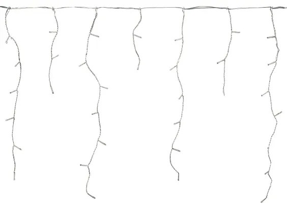 Nedis CLLC360C - LED Vianočný záves 360xLED/7 funkcií 14m IP44 studená biela