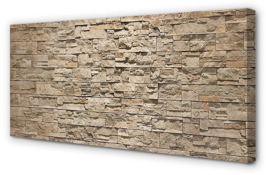 Obraz canvas Tehlová múr kamenná 120x60 cm