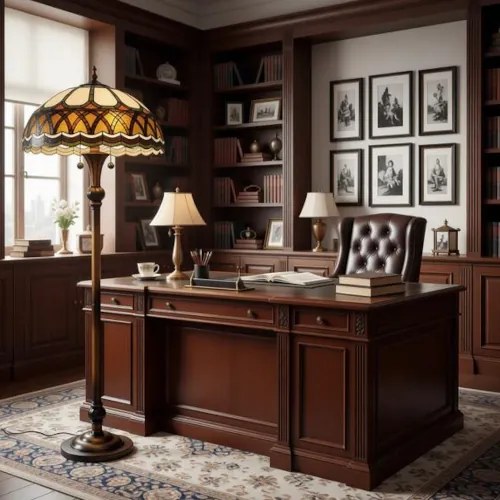 Stojaca lampa Tiffany Clayre & Eef COLOSSAL 56*164 13KG