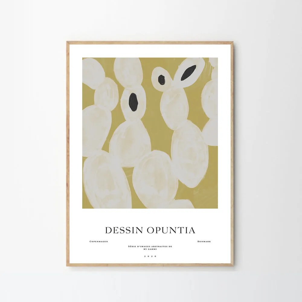 The Poster Club Plagát Dessin Opuntia by Garmi 50x70 cm