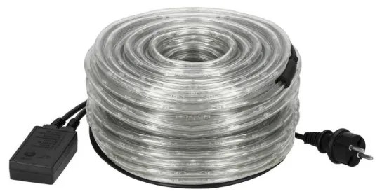 SPRINGOS LED svetelná hadica - 20m, 480LED, 8 funkcií, IP44, teplá biela