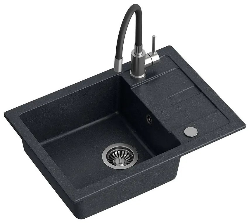 Drez Ready-Smart čierna 62x44x17.5 + batéria w/e dávkovač