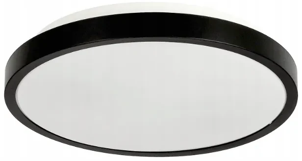 BERGE LED plafond 2xE27 IP20 LARI-R ČIERNA