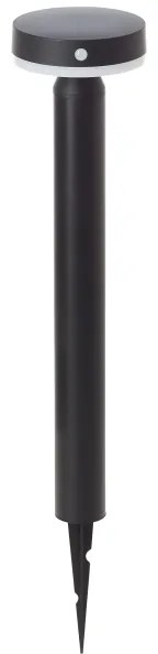 Brilliant - LED Solárna lampa so senzorom MAGUA LED/4W/3,7V 50,2 cm IP44 čierna