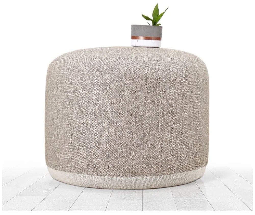 Béžový taburet Cedre – Artie