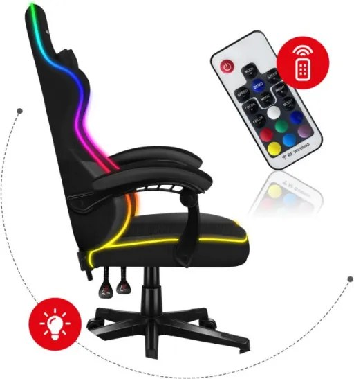 Herná stolička Force 4.4 RGB Black