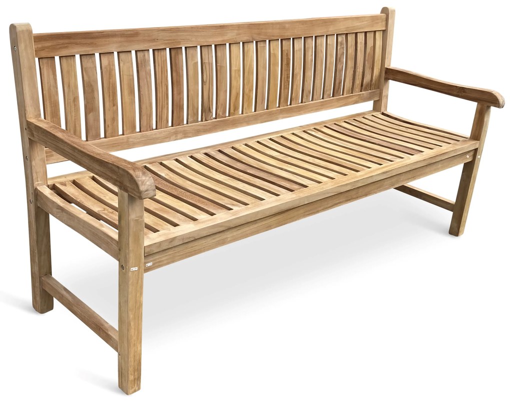 Noela Záhradná drevená lavica z teaku Queensbury 180 cm