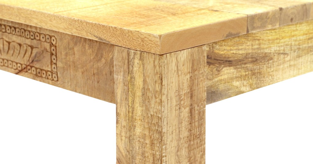 furniture-nabytek.cz - Jídelní stůl rustikální z dřeva mango 140x90
