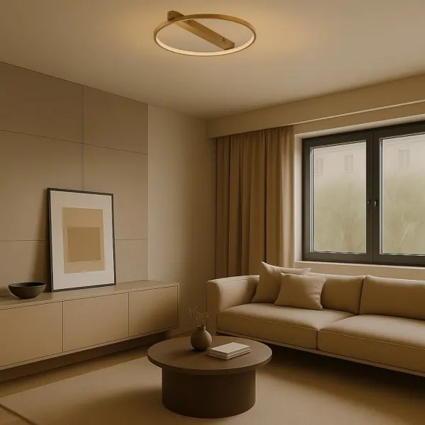 Rabalux 71347 - LED stropné svietidlo BELIZA LED/45W/230V 3000K 50x55 cm zlaté