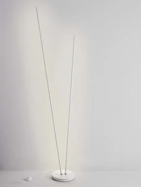 LED stmievateľná biela stojaca lampa Intec