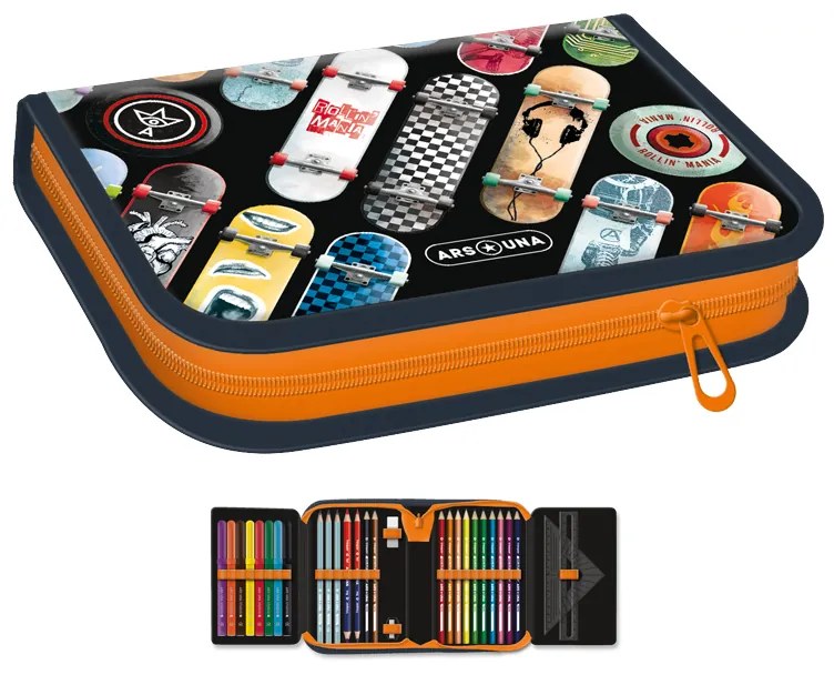Peračník 1zip plný ROLLING MANIA ARS UNA