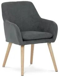 BONTEC Jedálenská stolička, modrá, látka, AK-310 BLUE2 Farba: Šedá