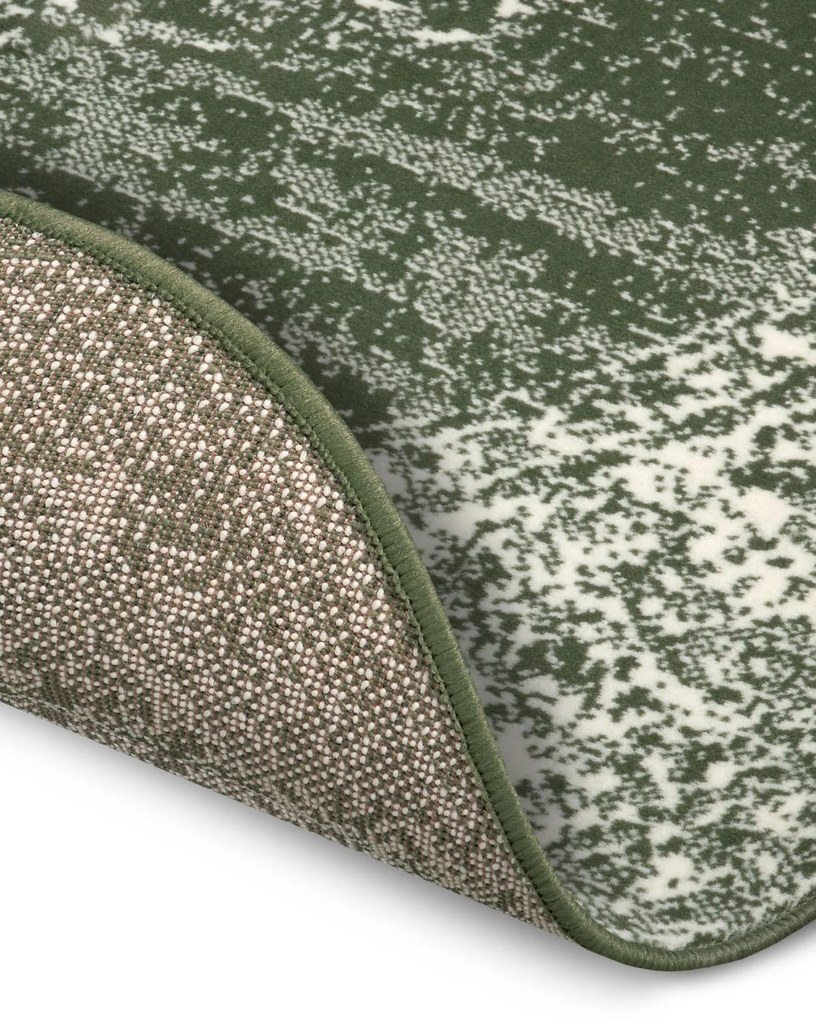 Kusový koberec Gloria 105519 Green kruh, 160x160 (priemer) kruh, zelená, obývacia izba, Hanse Home