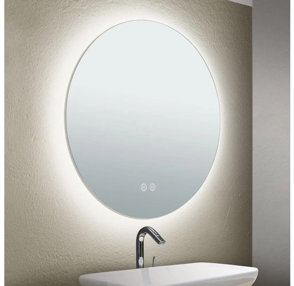 Orion 13-398/45 - LED Zrkadlo s podsvietením FOCUS LED/18W/230V pr. 45 cm IP44