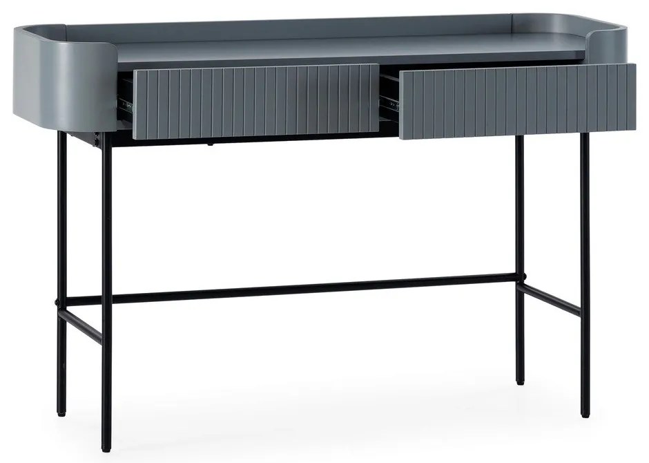Modrý konzolový stolík 40x120 cm Willa – MOME