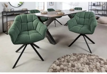 PAPILON otočná stolička Zelená