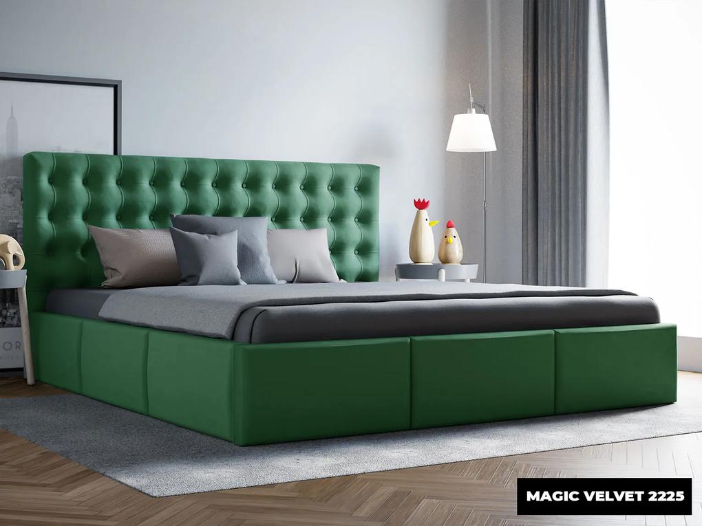 PROXIMA.store - Moderná čalúnená posteľ AURORA ROZMER: 160 x 200 cm