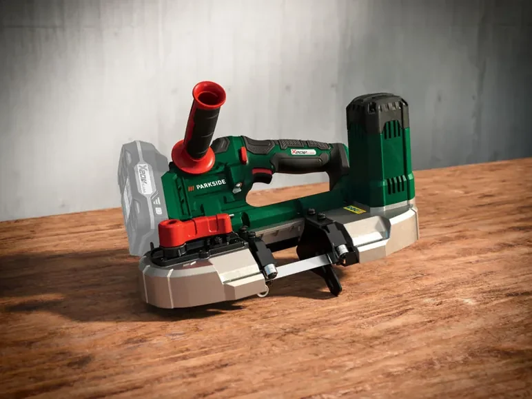 Parkside®  Aku pásová píla 20 V Pmba 20-Li A1 – bez akumulátora  (100359657)