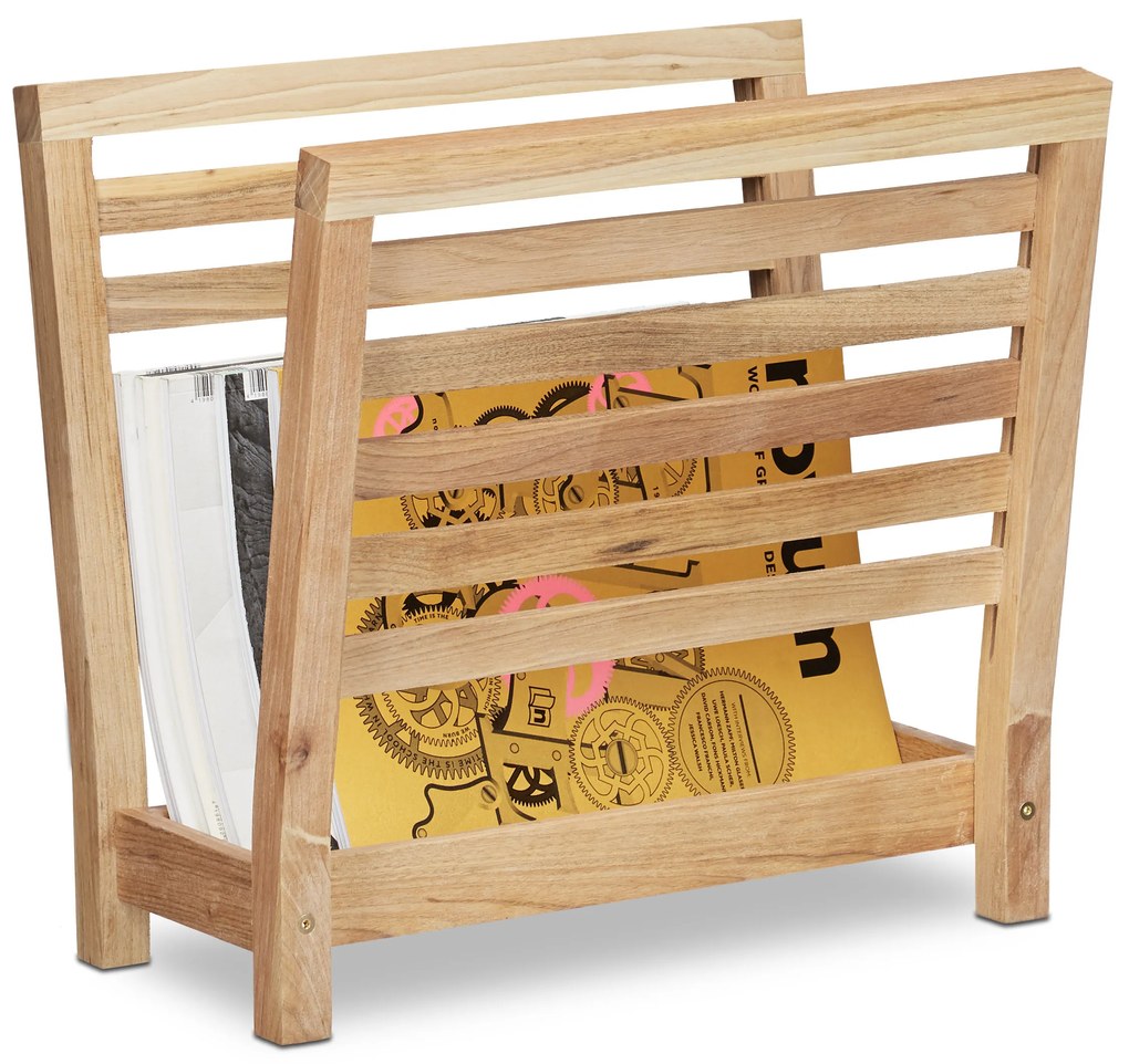 Novinový stojan orech, RD0656