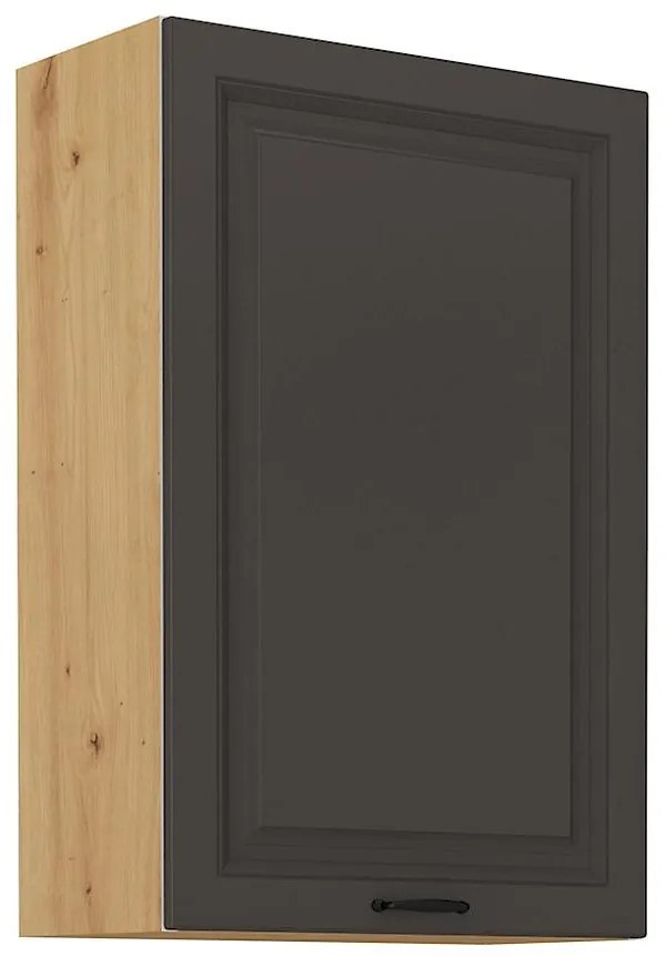 Kuchynská skrinka STILO grafit mat/artisan 60g-90 1f