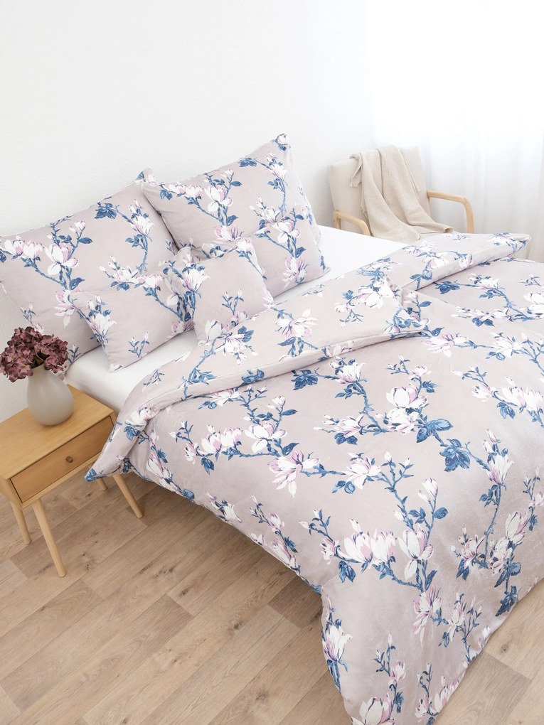 Francúzske obliečky mikroplyš Digital – Johari cappuccino