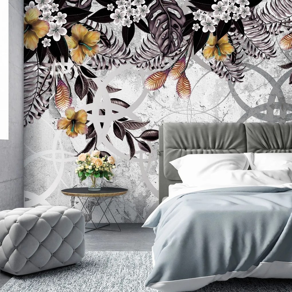 Fototapeta - Zlaté rastliny (254x184 cm)