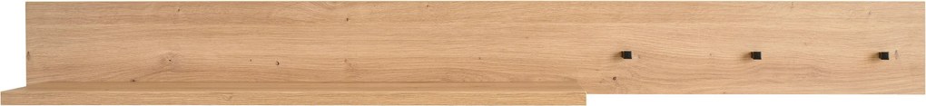 XXXLutz NÁSTENNÝ REGÁL dub artisan, 136/14/20 cm Jimmylee - Izby pre bábätká - 002808011705